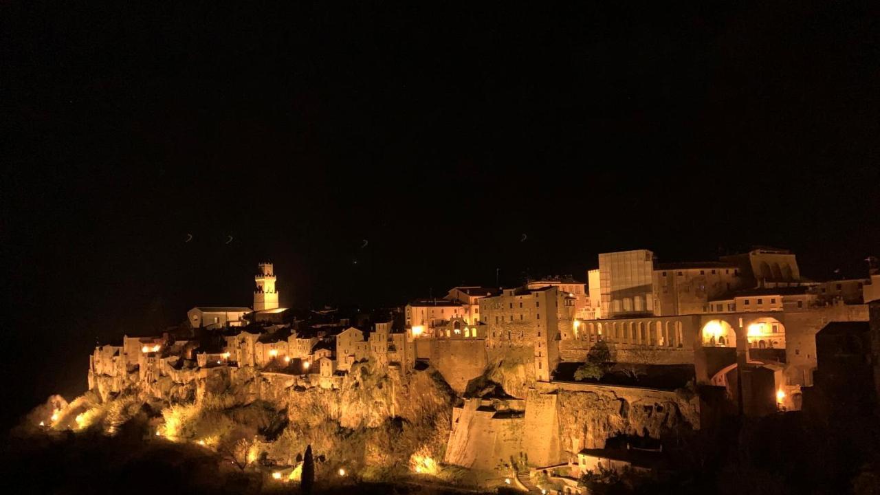 Вилла Terrazza Sul Tufo Питильяно Экстерьер фото