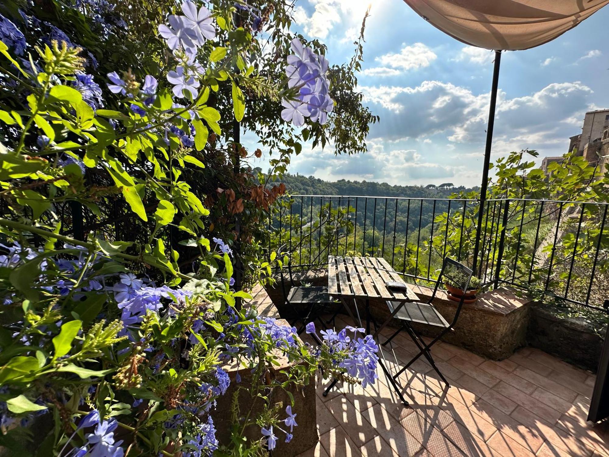 Вилла Terrazza Sul Tufo Питильяно Экстерьер фото